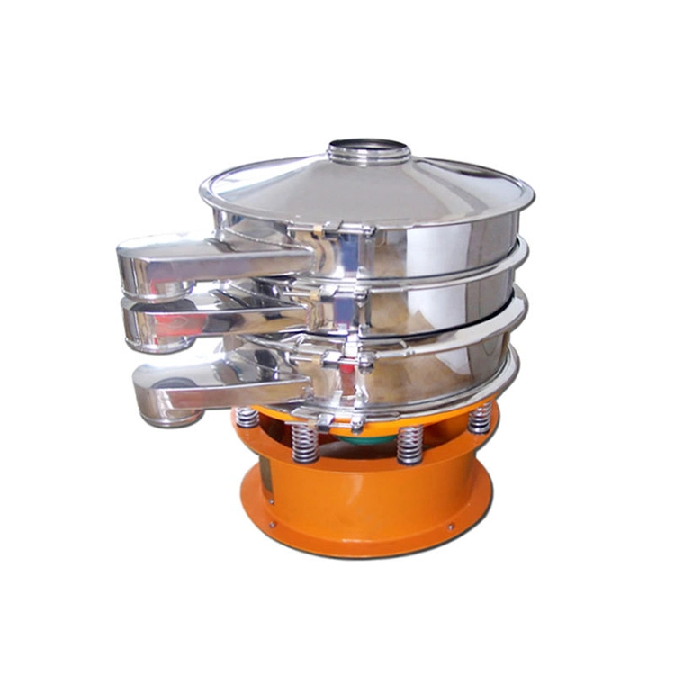 Rotary Food Vibrating Sieve Round Tumbler Swing Screen Powder Tumbler Vibrating Screen Flour Tumbler Sifter Machine