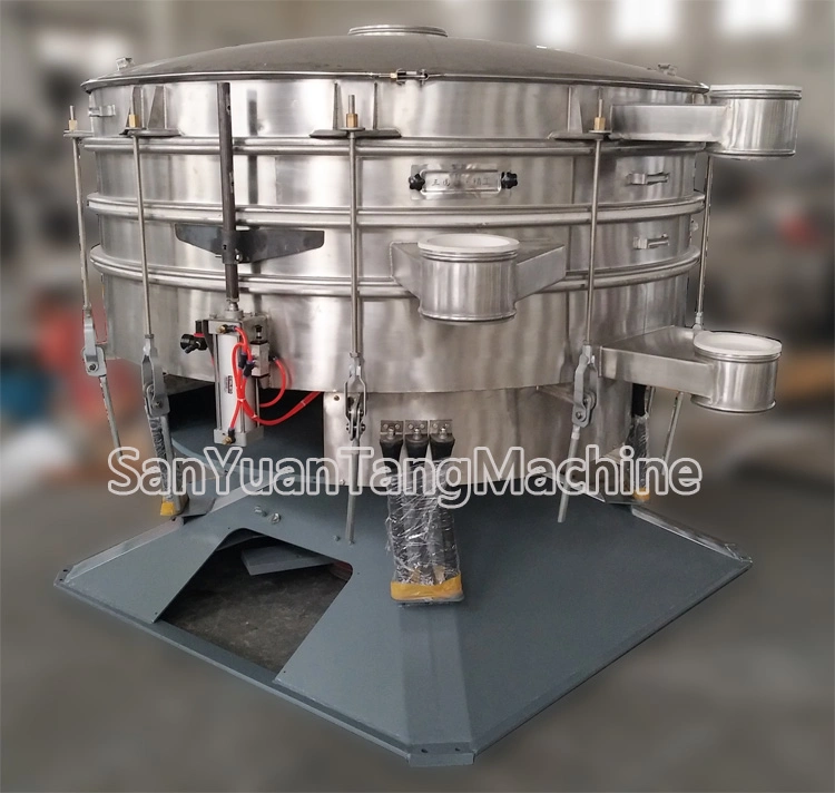 Large Capacity Automatic Metal Silicon Mica Powder Vibrator Sieve Tumbler Swing Vibrating Screen