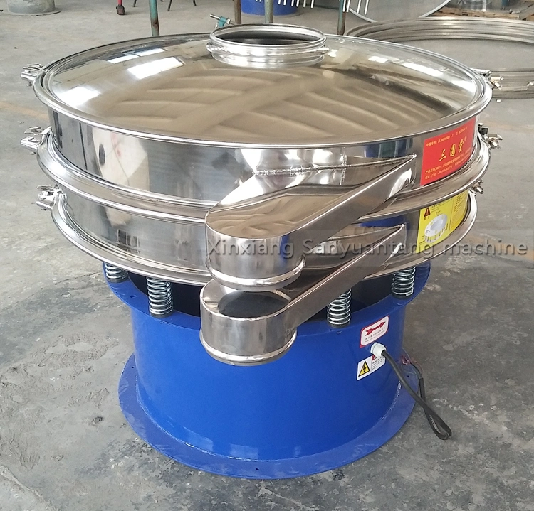 Grain Powder Sieve Machine Circular Vibro Sifter Shaker Separator Rotary Vibrating Screen