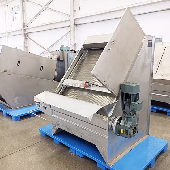 Venda quente separador de líquido sólido para esterco de porco de vaca de frango