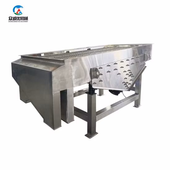 Tela vibratória linear do separador de grânulos de alta eficiência