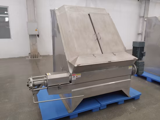 Máquina de desidratação do separador líquido contínuo da peneira inclinada com tela inclinada, separador líquido contínuo