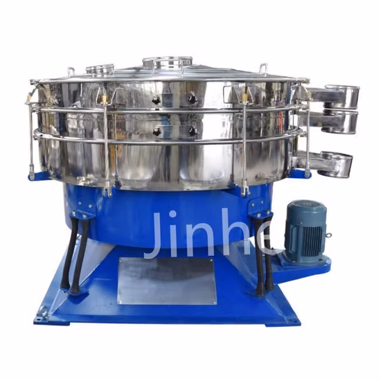 Tela vibratória automática do balanço do copo da peneira do vibrador do pó da mica do silicone do metal da grande capacidade